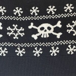Nightmare Before Christmas Jack Skeleton Ugly Sweater Unisex‎ Small